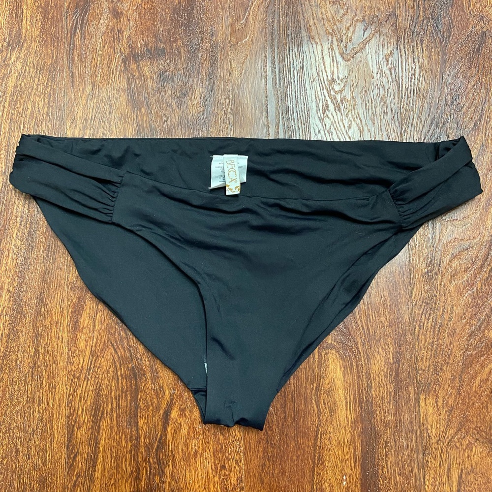 Becca black bikini bottoms